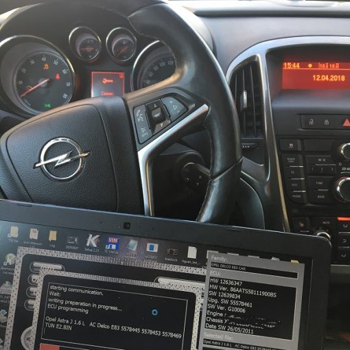 Чип тюнинг Opel Astra J 1.6