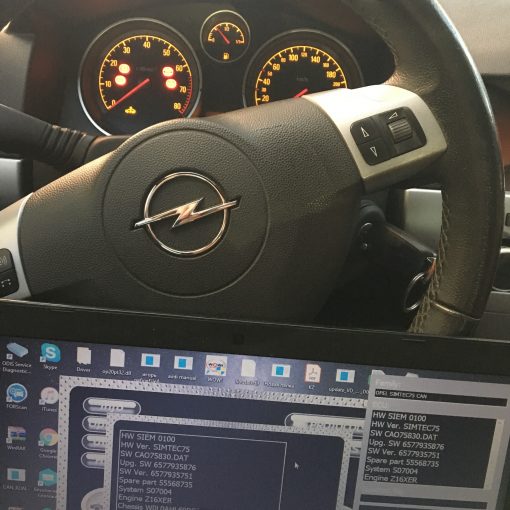 Чип тюнинг Opel Astra H 1.6 MT